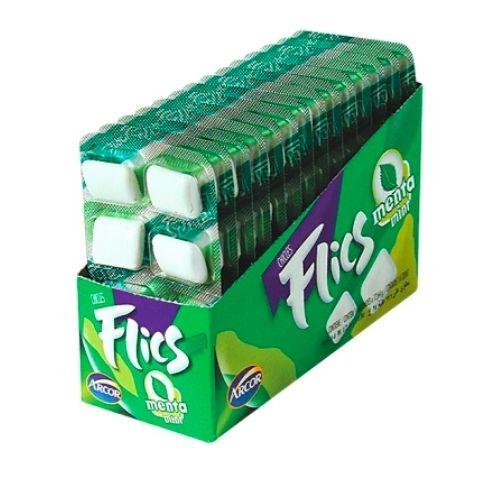 Chicle FLICS Sabor Menta x 14u.
